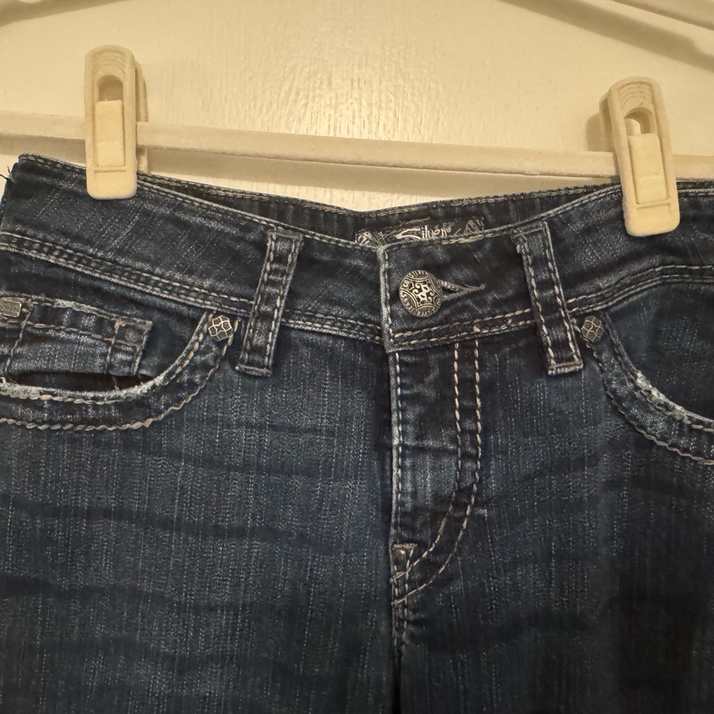 Silver Jeans Co. Suki Surplus Black Label Bootcut Jeans 28x32 - Picture 2 of 7